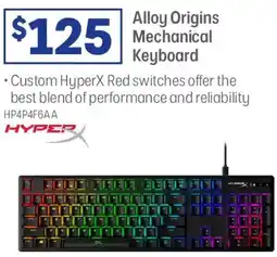 Officeworks Alloy Origins Mechanical Keyboard offer