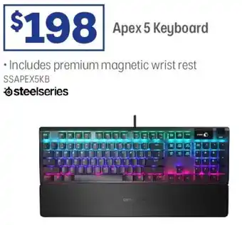 Officeworks Apex 5 Keyboard offer