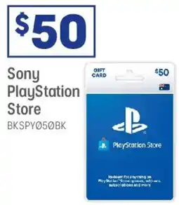 Officeworks Sony PlayStation Store offer