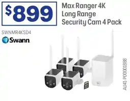 Officeworks Max Ranger 4K Long Range Security Cam offer