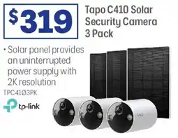 Officeworks Tapo C410 Solar Security Camera offer