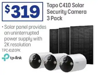 Officeworks Tapo C410 Solar Security Camera offer