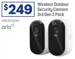 Officeworks Wireless Outdoor Security Camera 3rd Gen offer