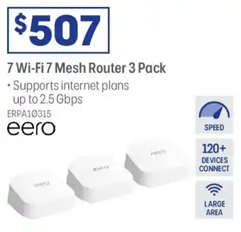 Officeworks 7 Wi-Fi 7 Mesh Router offer