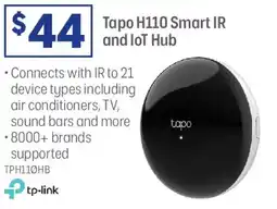 Officeworks Tapo H110 Smart IR and loT Hub offer