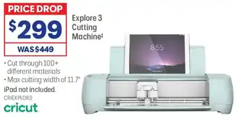 Officeworks Explore 3 Cutting Machine offer