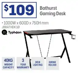 Officeworks Bathurst Gaming Desk offer