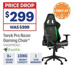 Officeworks Tarok Pro Razer Gaming Chair offer