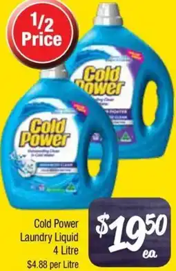 Farmer Jack's Cold Power Laundry Liquid offer
