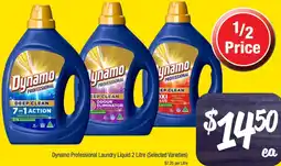 Farmer Jack's Dynamo Professional Laundry Liquid offer
