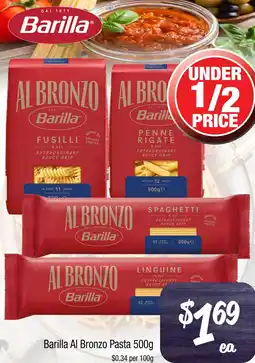 Farmer Jack's Barilla Al Bronzo Pasta offer