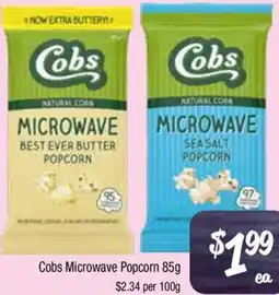 Farmer Jack's Cobs Microwave Popcorn offer