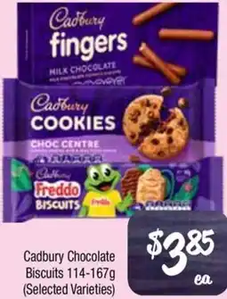 Farmer Jack's Cadbury Chocolate Biscuits offer