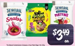Farmer Jack's The Natural Confectionery Company or Sour Patch Bags offer