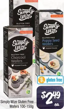 Farmer Jack's Simply Wize Gluten Free Wafers offer