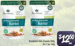 Farmer Jack's Brookfarm Keto Granola offer