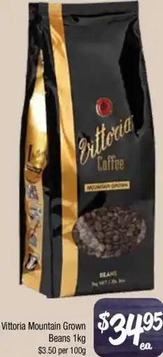 Farmer Jack's Vittoria Mountain Grown Beans offer