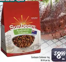Farmer Jack's Sunbeam Sultanas offer
