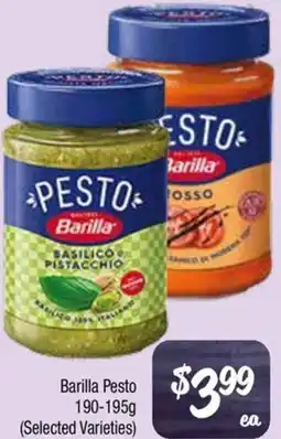 Farmer Jack's Barilla Pesto offer