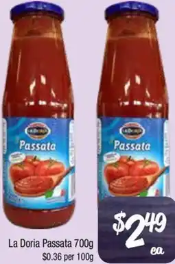 Farmer Jack's La Doria Passata offer