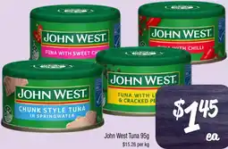Farmer Jack's John West Tuna offer