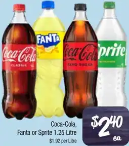 Farmer Jack's Coca-Cola, Fanta or Sprite offer