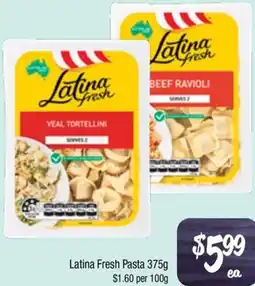 Farmer Jack's Latina Fresh Pasta offer