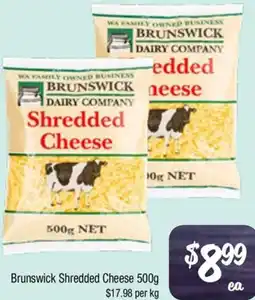 Farmer Jack's Brunswick Shredded Cheese offer