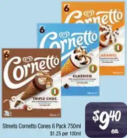 Farmer Jack's Streets Cornetto Cones offer