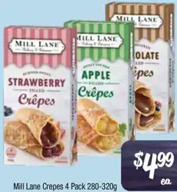 Farmer Jack's Mill Lane Crepes offer