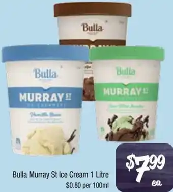 Farmer Jack's Bulla Murray St Ice Cream offer