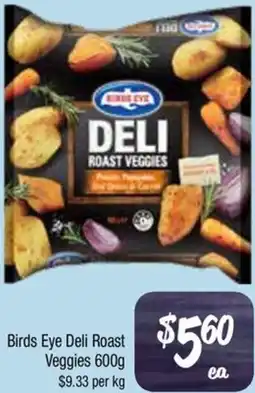 Farmer Jack's Birds Eye Deli Roast Veggies offer