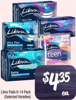 Farmer Jack's Libra Pads offer