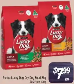 Farmer Jack's Purina Lucky Dog Dry Dog Food offer