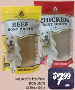 Farmer Jack's Naturally For Pets Bone Broth offer