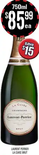 Farmer Jack's Laurent perrier la cuvee brut offer