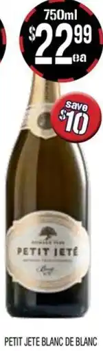 Farmer Jack's Petit jete blanc de blanc offer