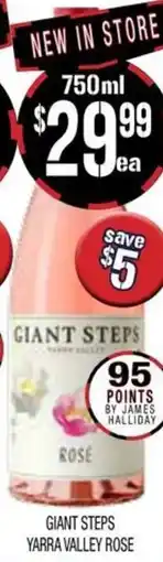 Farmer Jack's Giant steps yarra valley rose offer