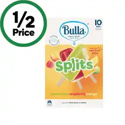 Woolworths Bulla Everyday or Variety Multipacks 472-750ml Pk 8-14 offer