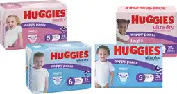 Coles Huggies Bulk Nappy Pants 24 Pack-36 Pack offer