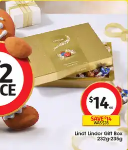 Coles Lindt Lindor Gift Box offer