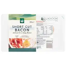 Woolworths Woolworths Short Cut Bacon 200g – From the Fridge offer