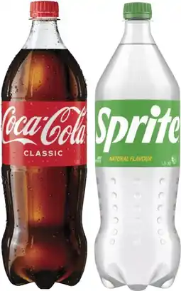 Coles Coca-Cola, Fanta or Sprite Soft Drink offer