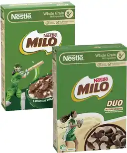Coles Nestlé Milo Cereal 535g-620g offer