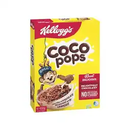 Woolworths Kellogg’s Nutri Grain 765g or Coco Pops Cereal 650g offer