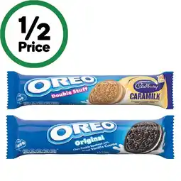 Woolworths Oreo or Oreo Double Stuff Cookies 128-131g offer