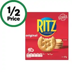 Woolworths Ritz Crackers 227g offer