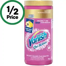 Woolworths Vanish Gold Stain Remover Powder 2 kg offer