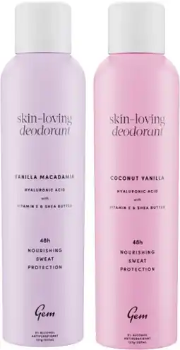 Coles Gem Skin Loving Deodorant offer