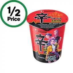 Woolworths Nongshim Noodle Cup 68g offer
